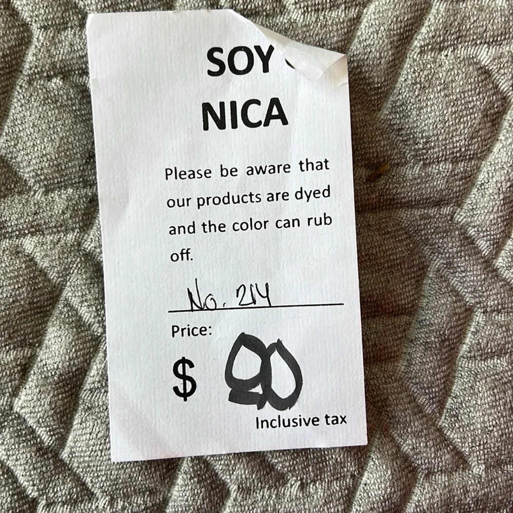 Soy Nica handmade, red purse - Picture 10 of 10